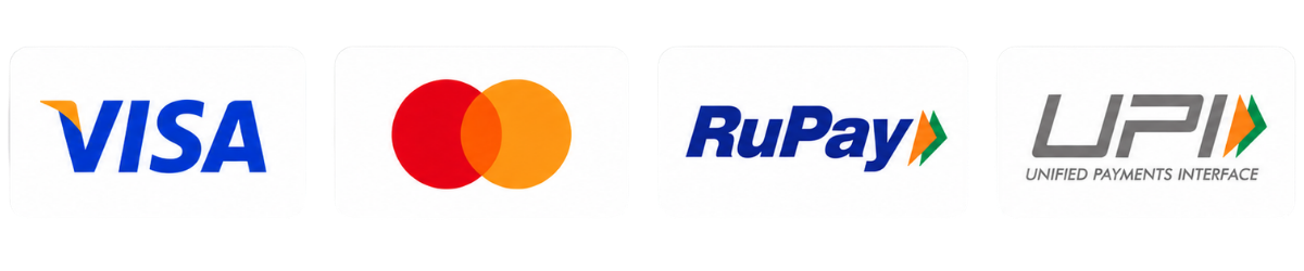 Accepted Payments - Passivelybooks.in